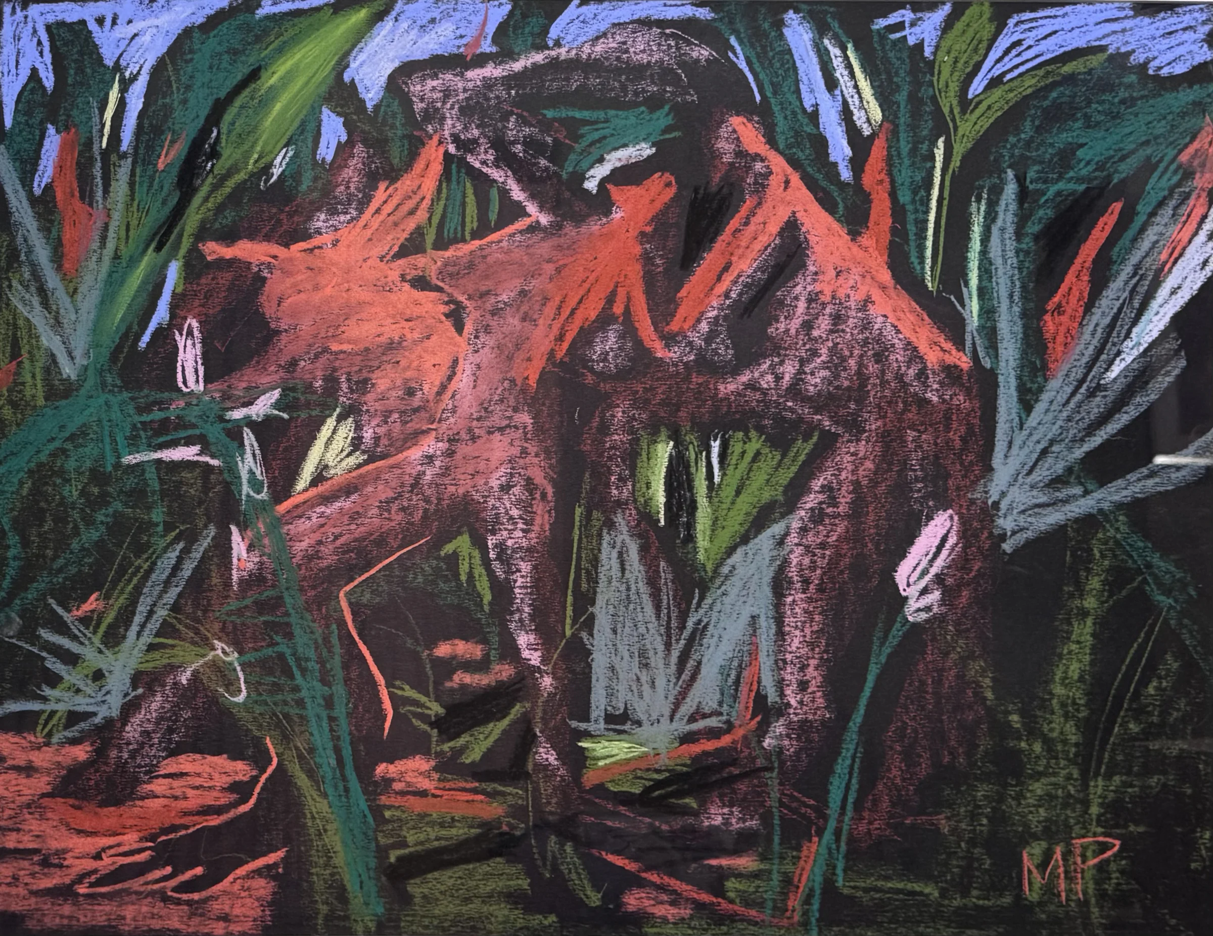 Cumbieros, obra de Marina Parra