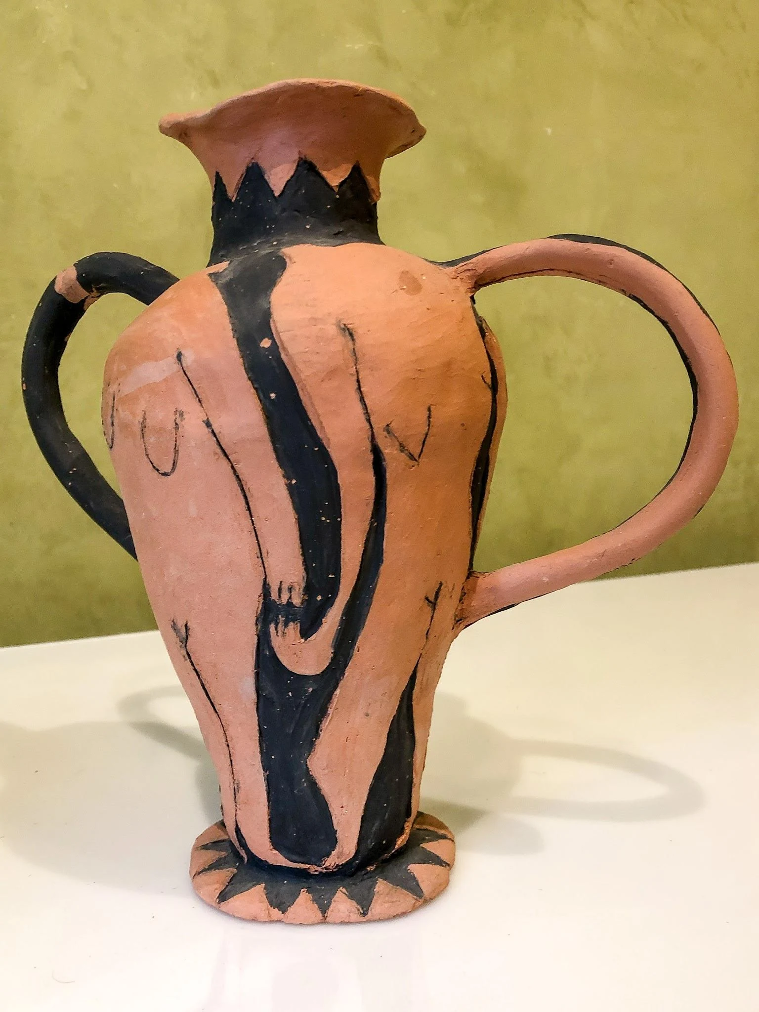 Jarrón cerámico II, obra de Marina Parra